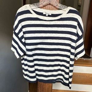 Madewell Sz L Short Sleeve Sweater